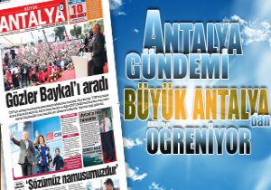 Antalyada On Binler Byk Antalya Gazetesi Okuyor